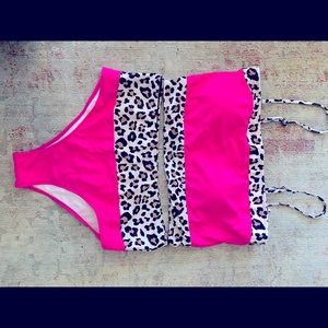 Hot pink /leopard bikini - BRAND NEW in bags